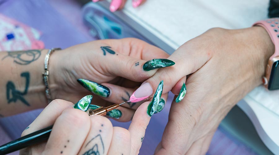 Professional nail salon service in Surrey