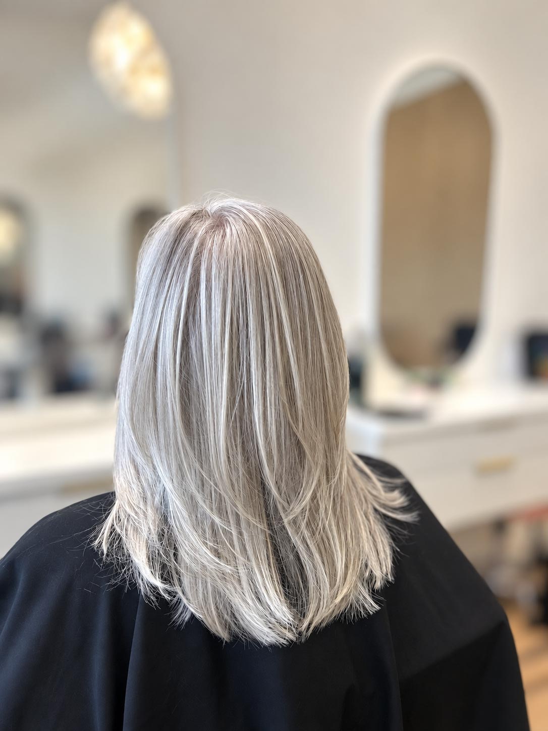 Grey Hair Coverage and Blending